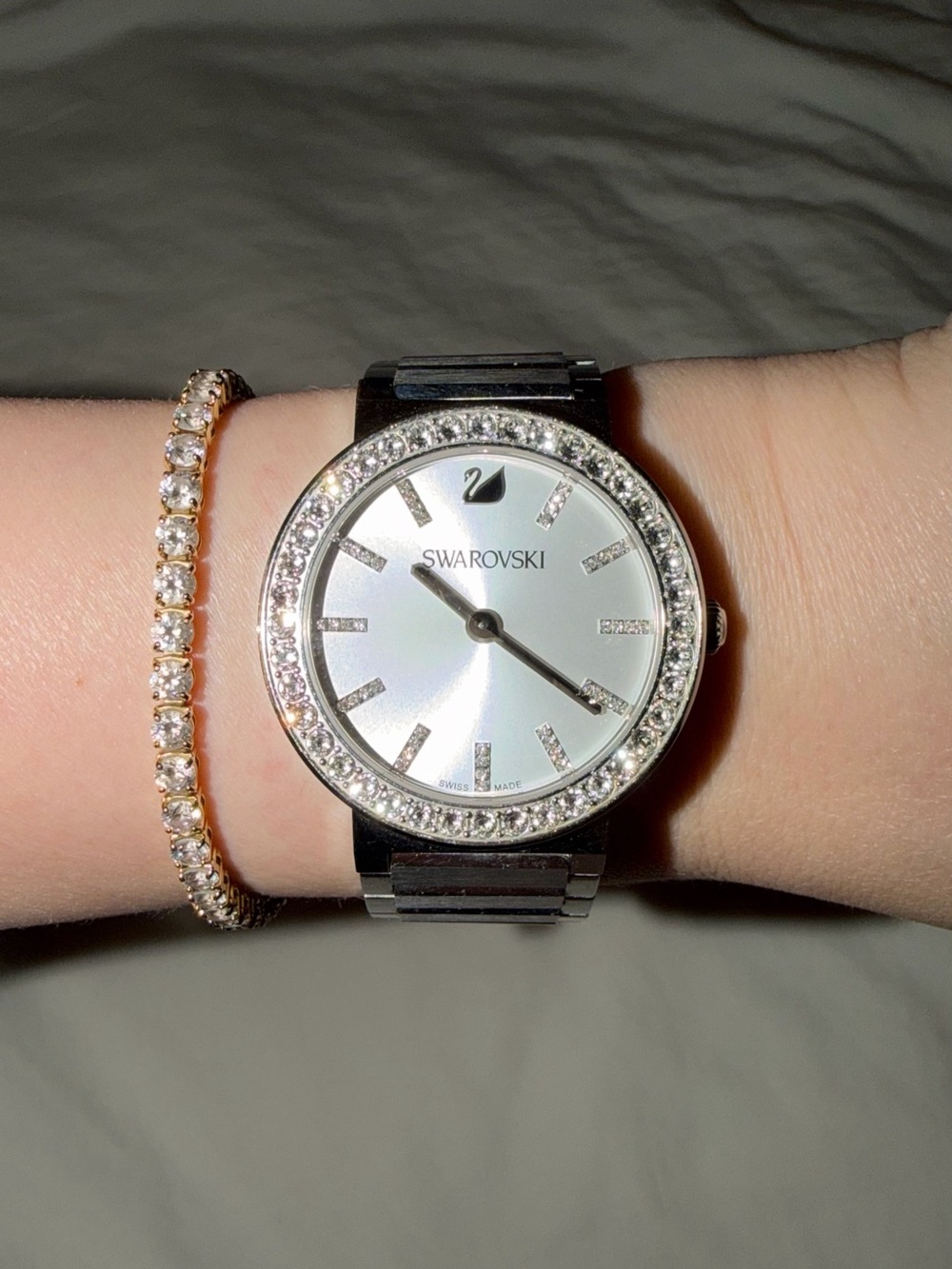 Swarovski Citra Sphere Stainless Steel Watch